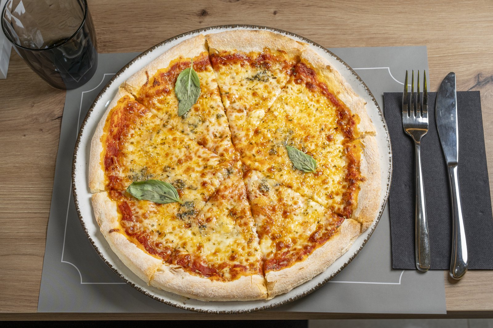 Pizza Cuatro Quesos en Nayam