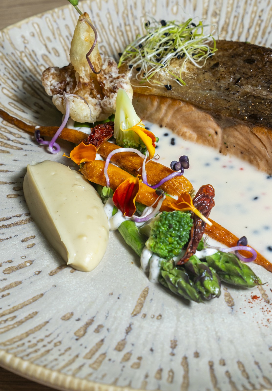 Plato gourmet en Nayam